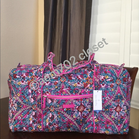 Vera Bradley Handbags - NWT VERA BRADLEY ICONIC LARGE DUFFEL